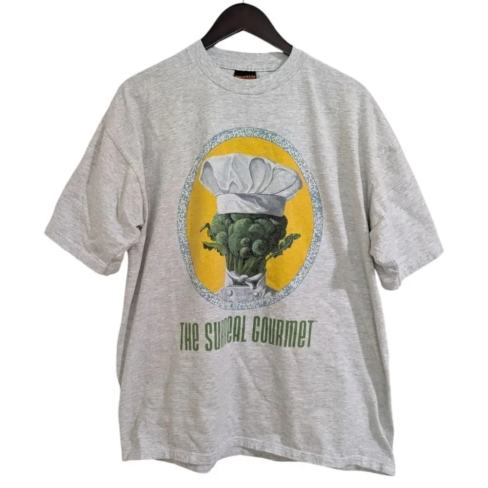 ​VTG 90s The Surreal Gourmet Tour T-Shirt XL Brockum Worldwide USA